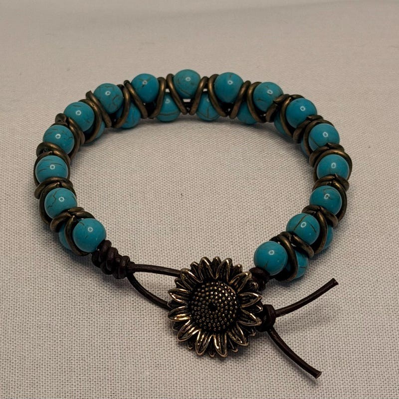 Desert Sun Turquoise Bracelet